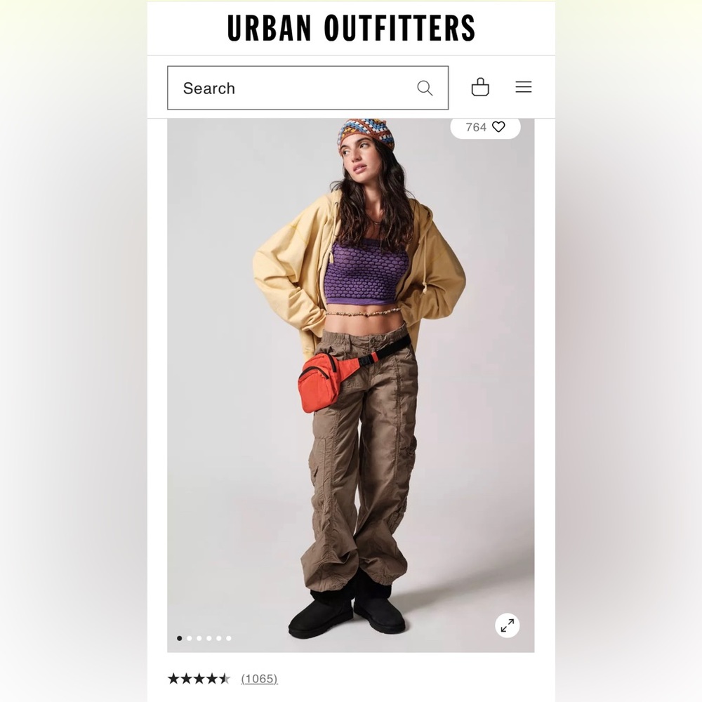 Urban Outfitters Brown Cargo Pants